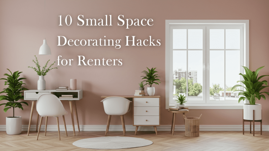 Small Space Decorating Hacks for Renters