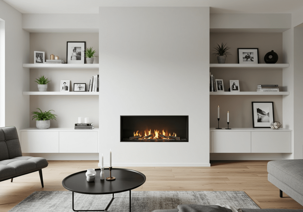 Stylish Built-In Fireplace Wall Ideas for a Modern Home