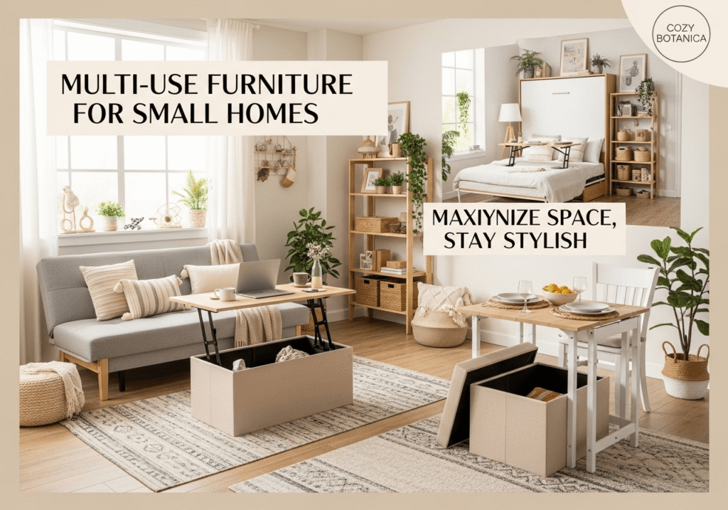 Multi-Use Furniture for Small Homes