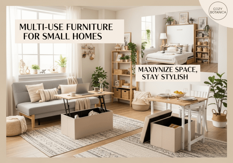Multi-Use Furniture for Small Homes